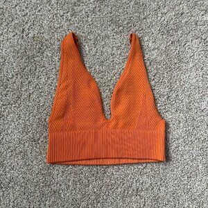 out from under orange plunge bra 🍊 xs/s